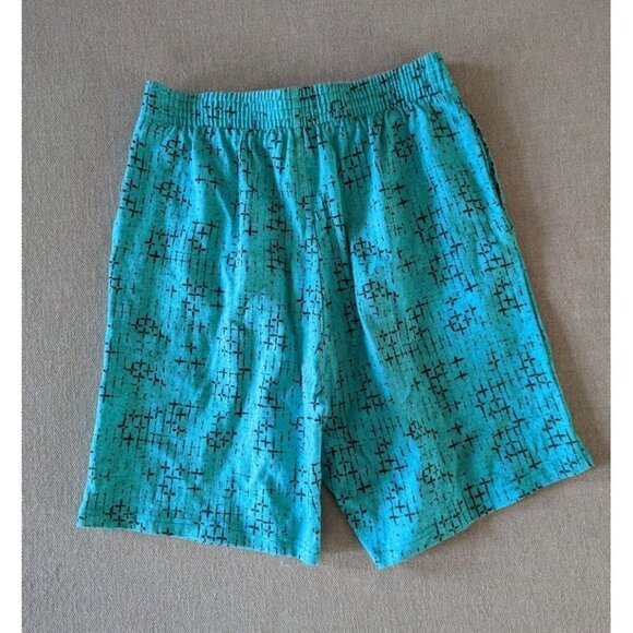 Blade Gear Deadstock 1990's Vintage Rollerblade Turquoise Athletic Shorts Large - Picture 2 of 6
